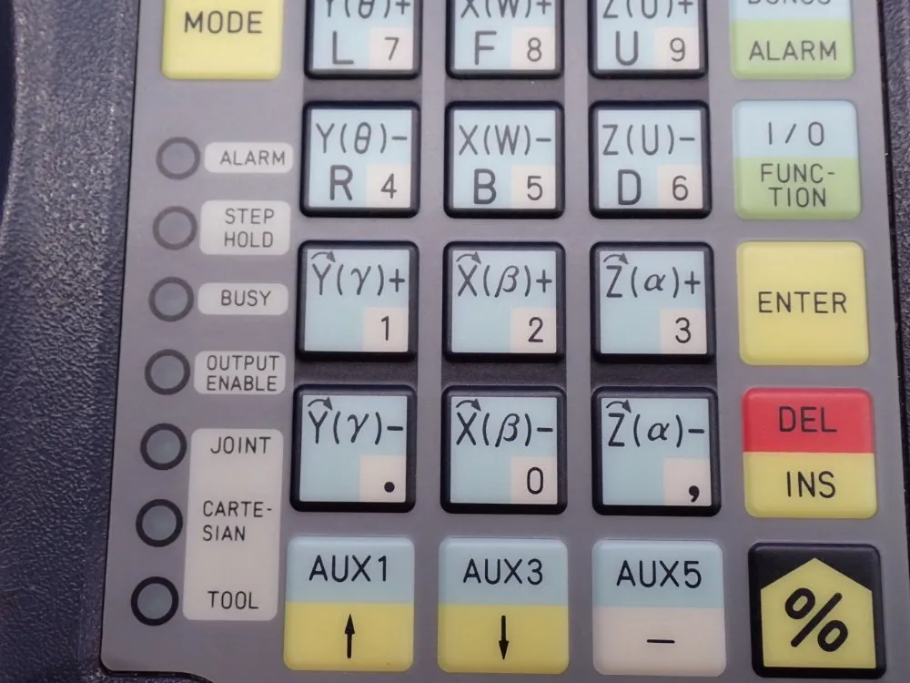 Fanuc Robotics Teach Pendant 42-button Interface - A05b-2115-c001