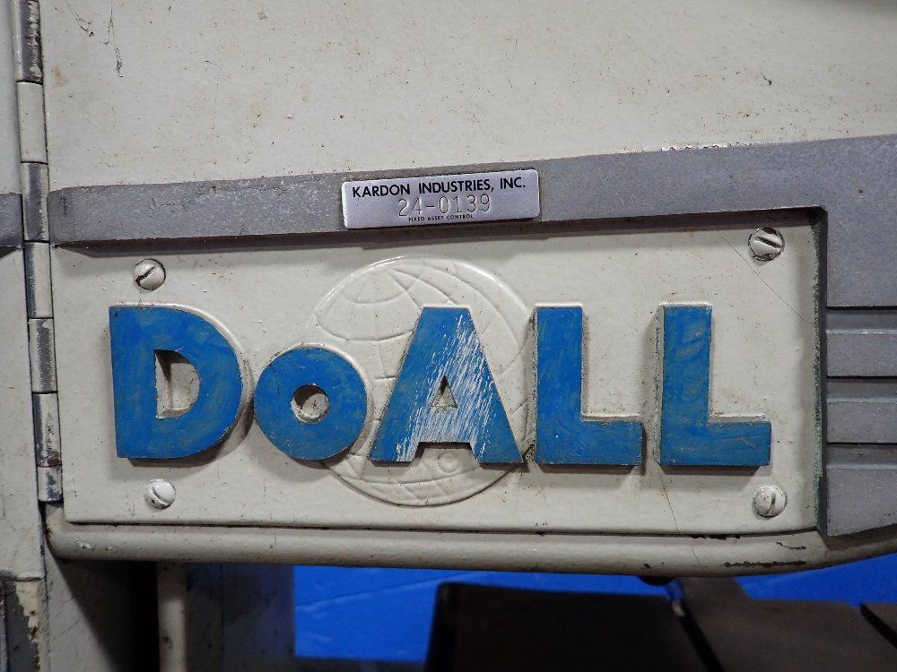 Doall Vertical Band Saw