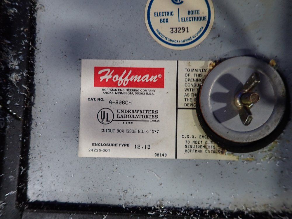 Hoffman Junction Box - A-806ch