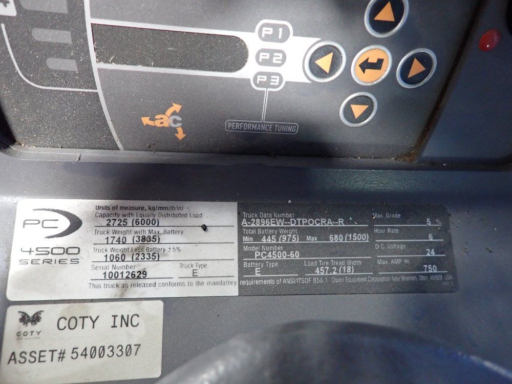 Crown Crown Access123 Electric Pallet Jack