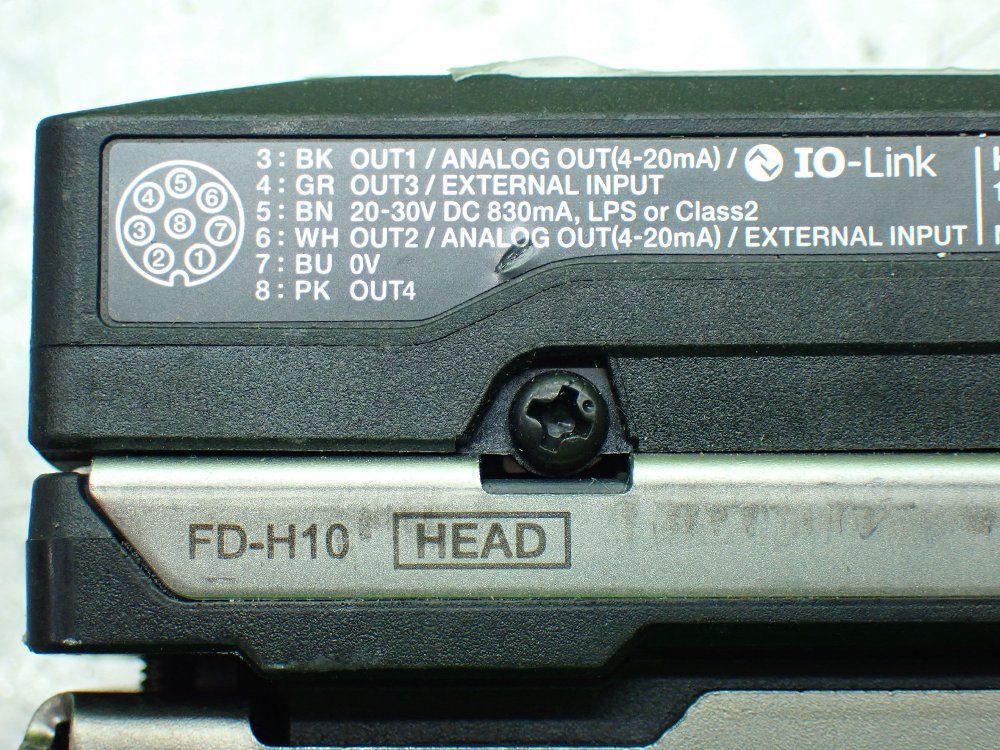 Keyence Flow Meter