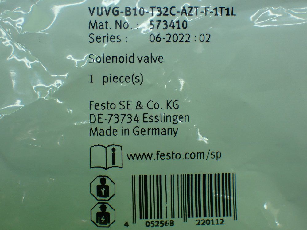 Festo Pneumatic Solenoid Valve