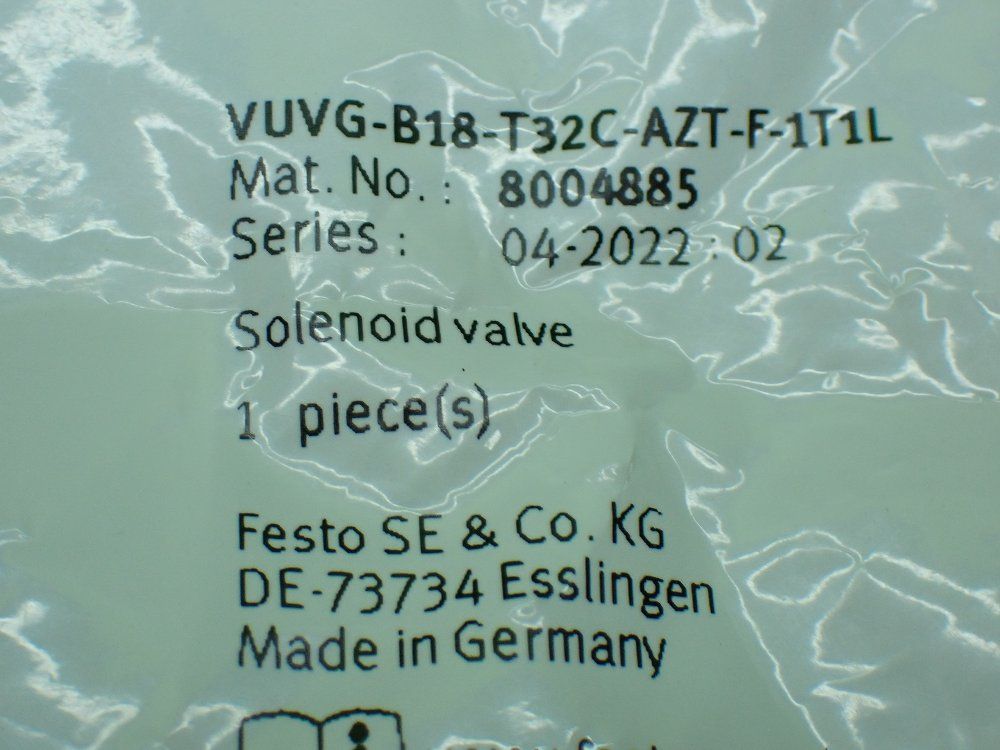 Festo Pneumatic Solenoid Valve