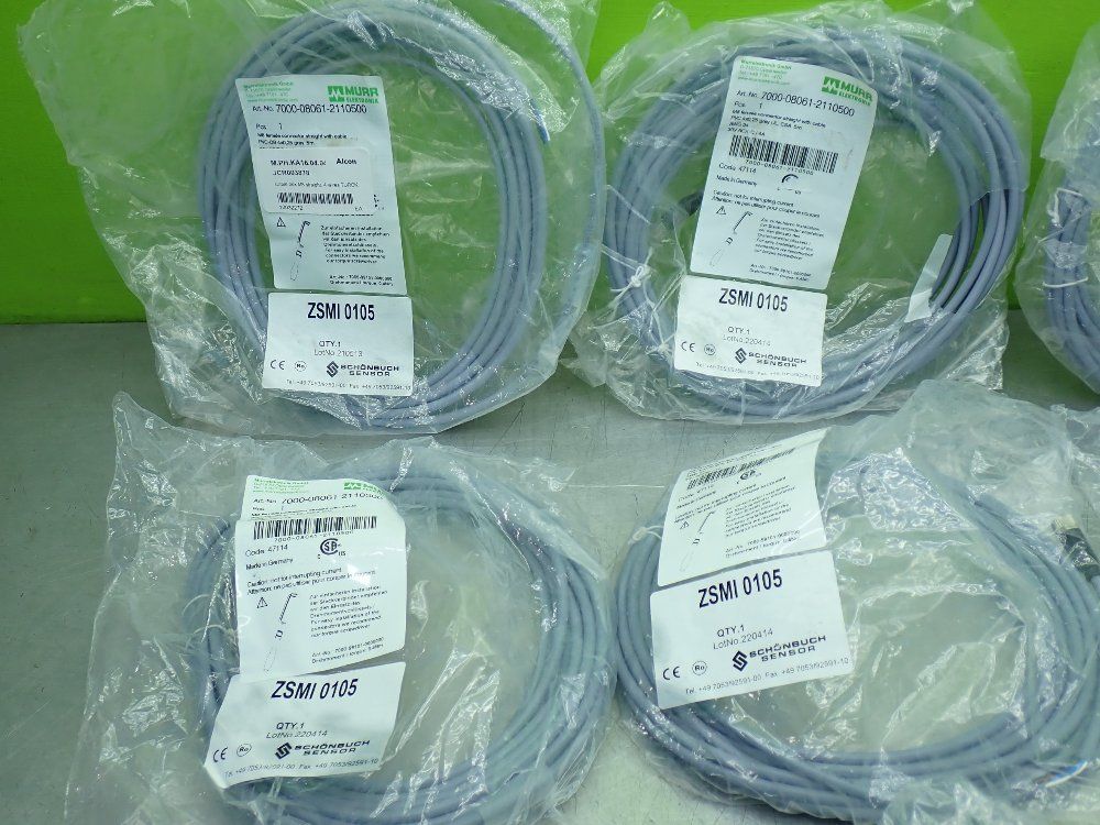 Murr Elektronik 10 M8 Female Cordsets 
