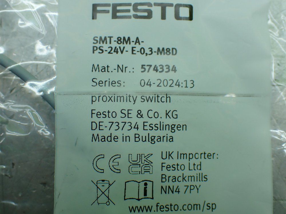 Festo 4 Proximity Sensors