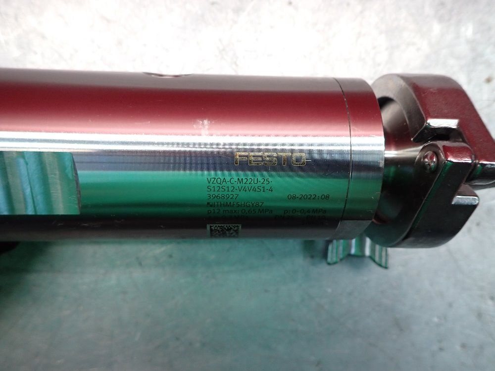Festo Pinch Valve - Vzqa-c-m22u-25-s12s12-v4v4s1-4