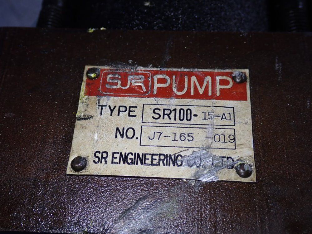 Sr Engineering Co Pump