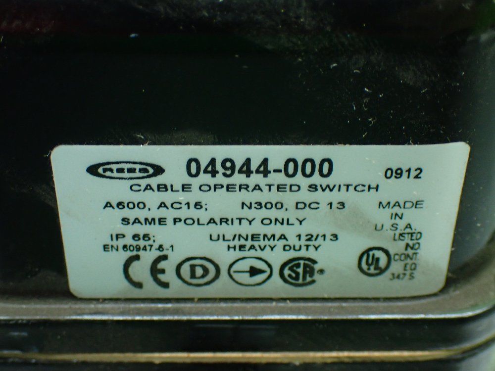 Rees Cable Operated Switch - 04944-000