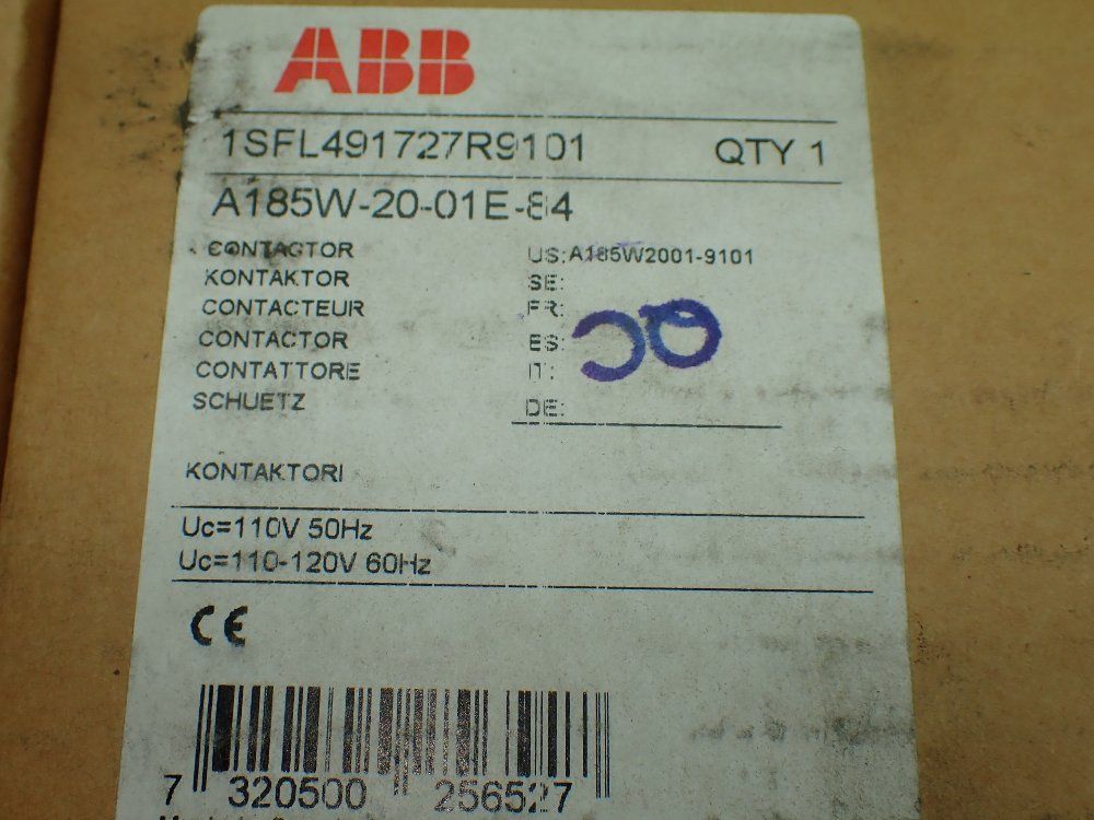 Abb Welding Isolation Contactor. - 1sfl491727r9101