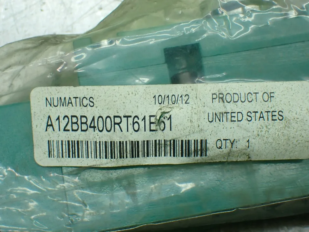 Numatics Pneumatic Solenoid Valve. - A12bb400rt61e61