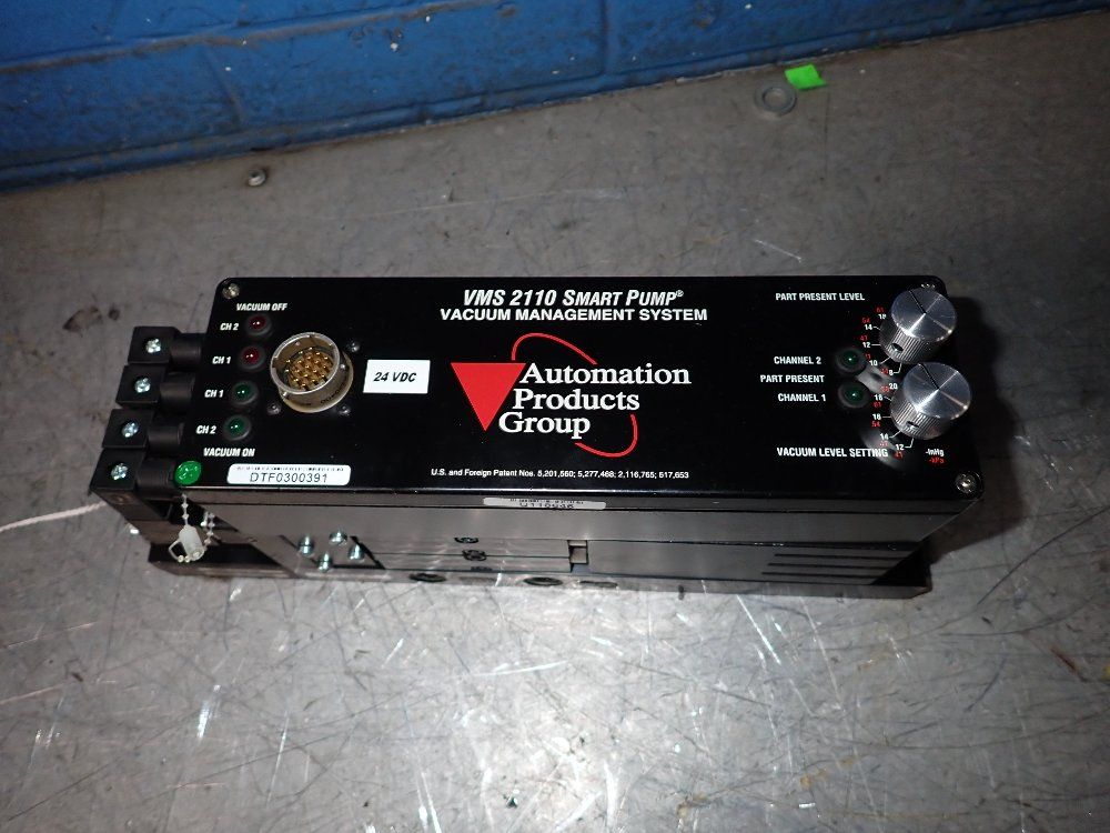 Automation Products Group Vms 2110 Smart Pump Vacuum Management System