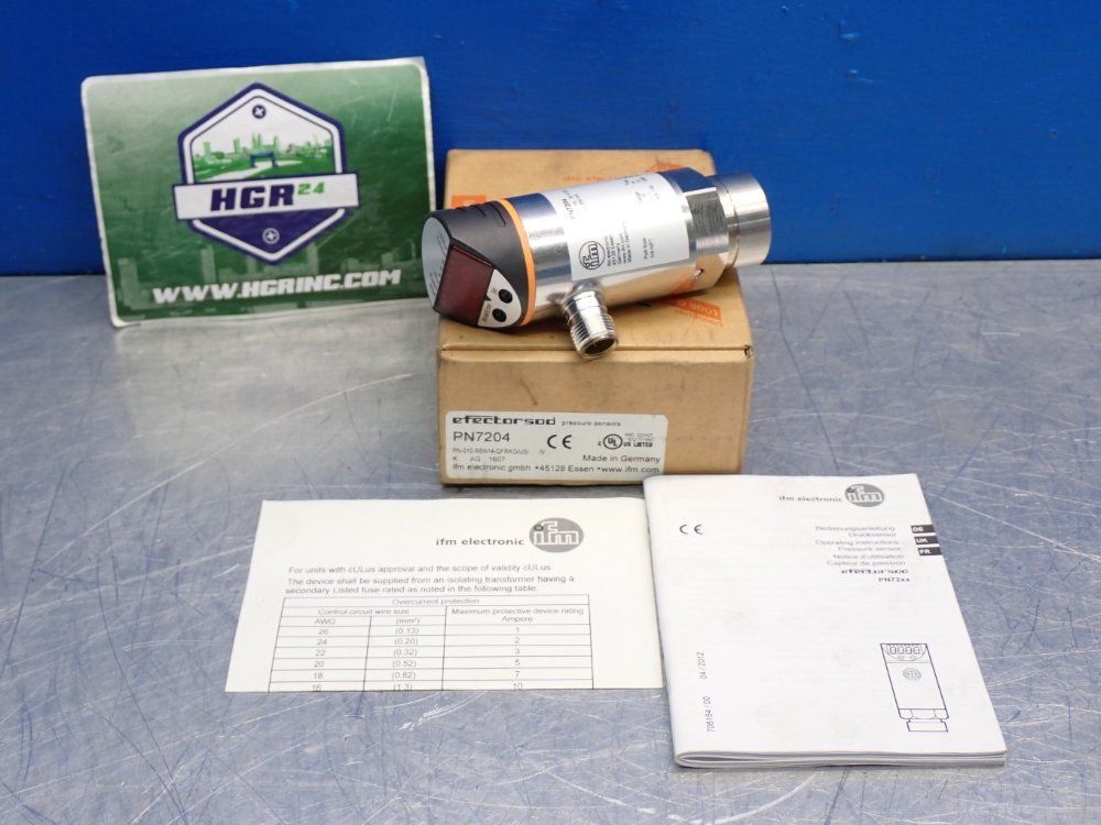 Ifm Pressure Sensor With Display - Pn7204