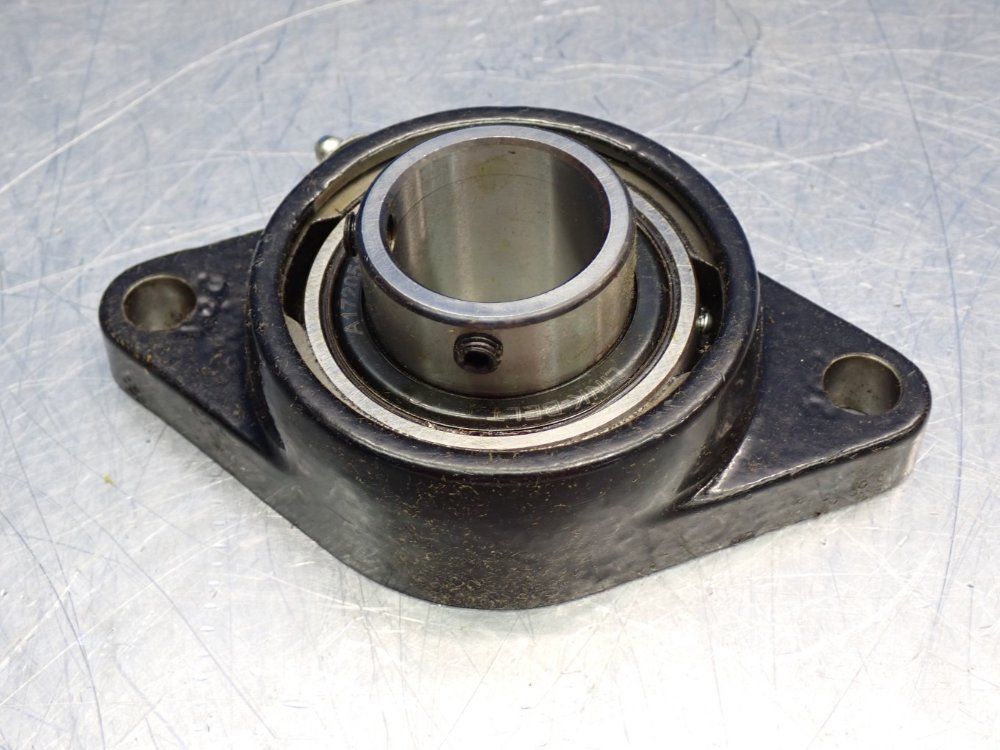 Rexnord 7/16" 7/16" Mounted 2-bolt Flange Block Ball Bearing - Fx3u223n