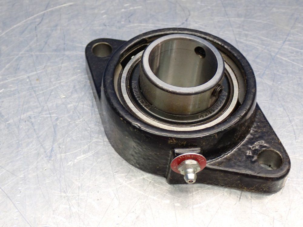 Rexnord 7/16" 7/16" Mounted 2-bolt Flange Block Ball Bearing - Fx3u223n