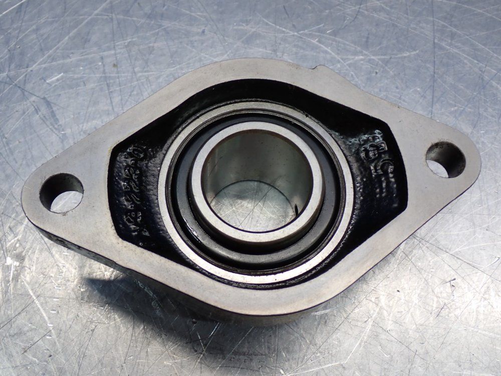 Rexnord 7/16" 7/16" Mounted 2-bolt Flange Block Ball Bearing - Fx3u223n