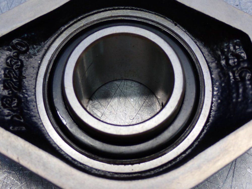 Rexnord 7/16" 7/16" Mounted 2-bolt Flange Block Ball Bearing - Fx3u223n