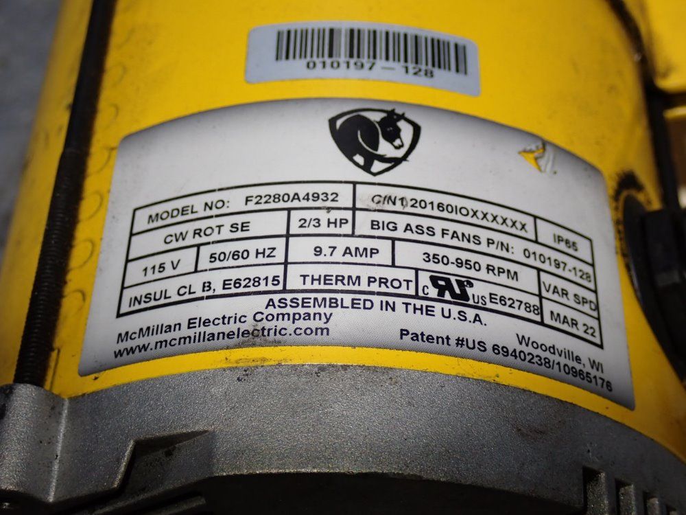 Mcmillan Electric Company Motor