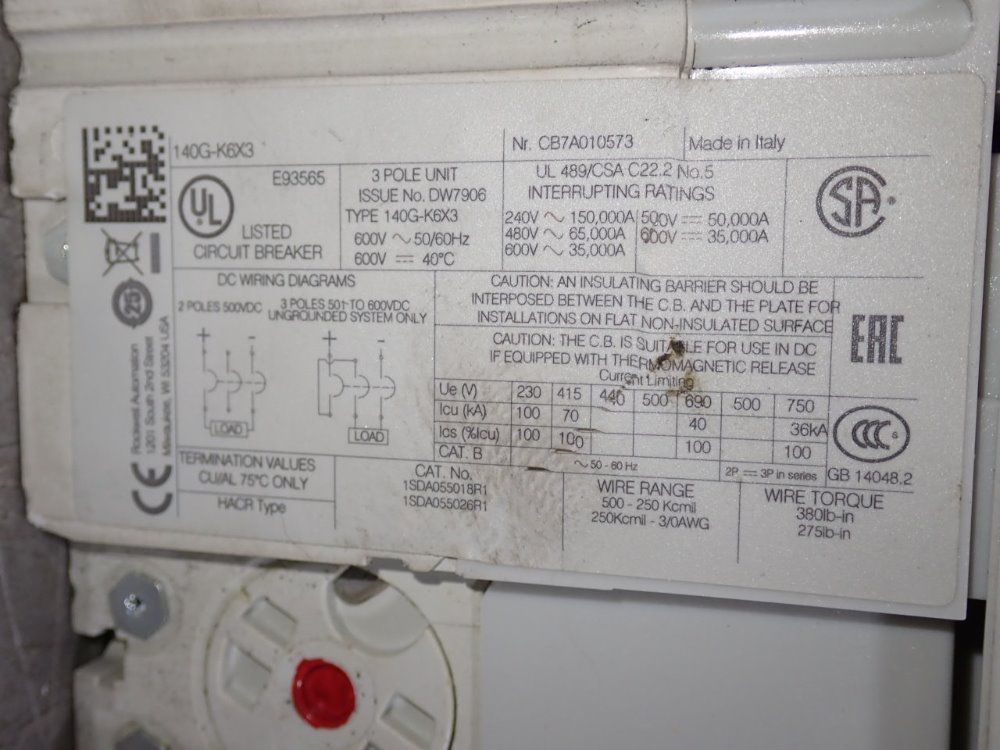 Rockwell Automation Circuit Breaker