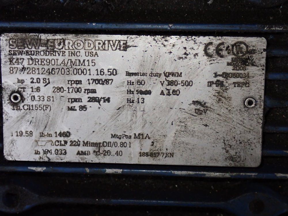 Sew Eurodrive Gear Drive