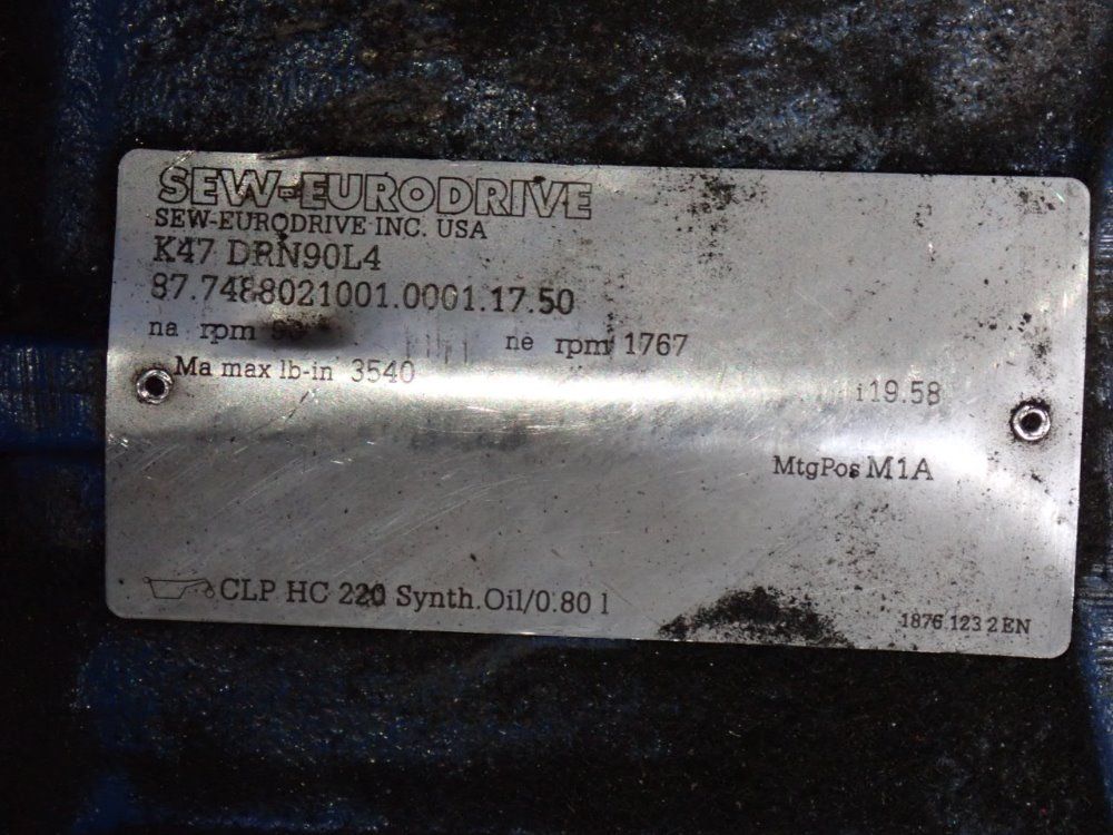 Sew Eurodrive Gear Drive