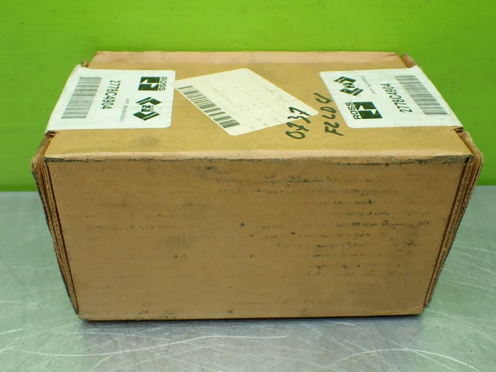 Ross 1/2 Po Chk 4pin Pneumatic Solenoid Controlled Pilot Valve. - 2778c4904