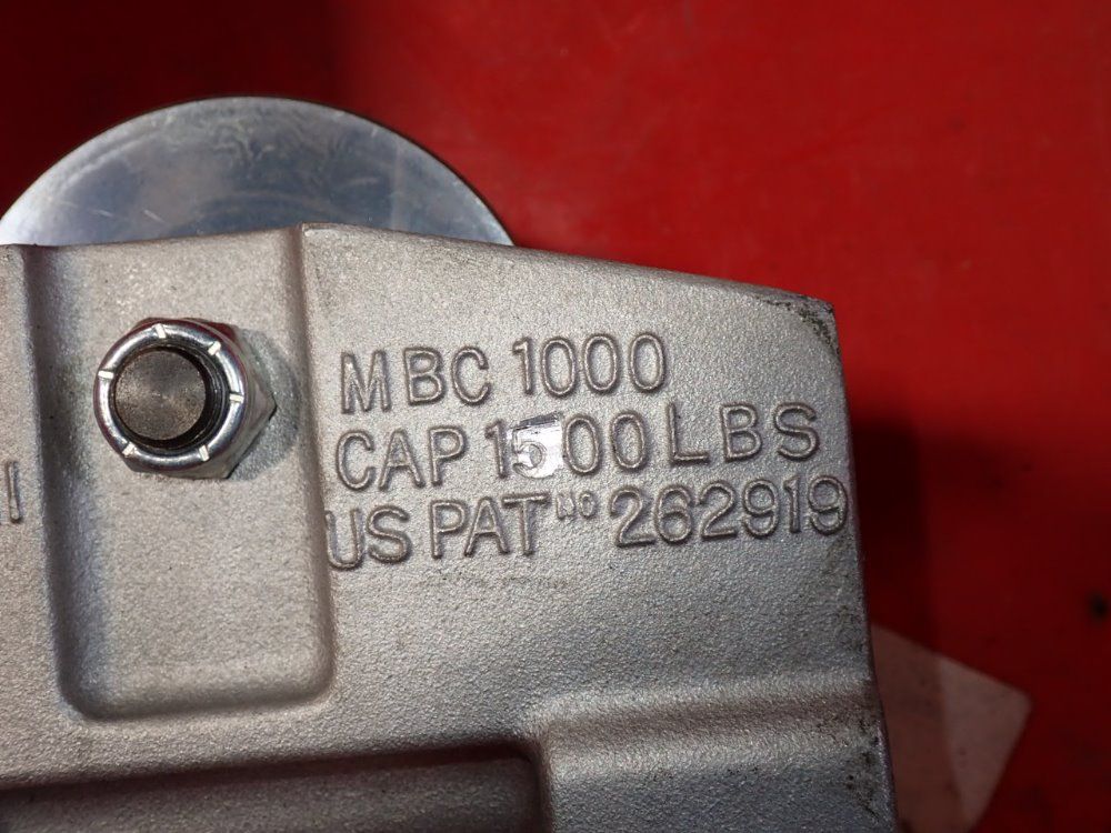 Unified Ind Inc 1500 Lbs Trolley - Mbc 1000