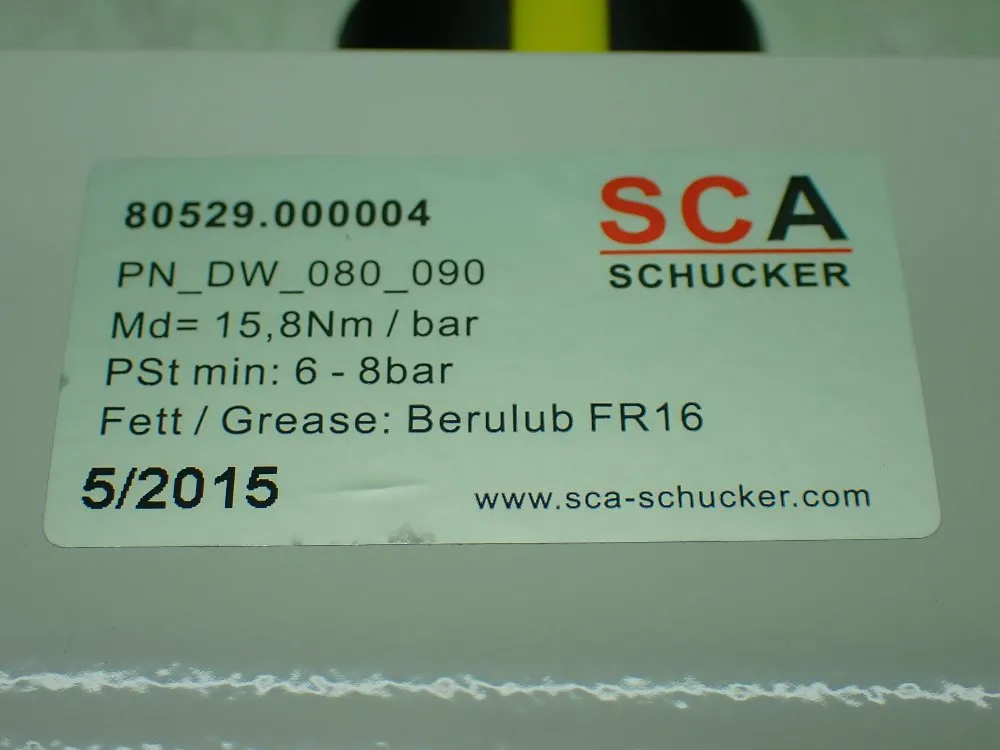 Sca Schuker Pneumatic Actuator. Pn_dw_080_090 - 80529.000004