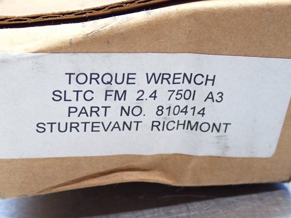 Sturtevant Richmont 17-85nm, 150-750in.lbs. Torque Wrench - Sltc-2.4fm