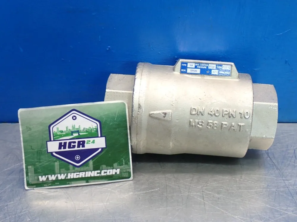 Omal 150 Degrees Celcius Pneumatic Valve 1" 1/2 Dn 40 - Vna83048