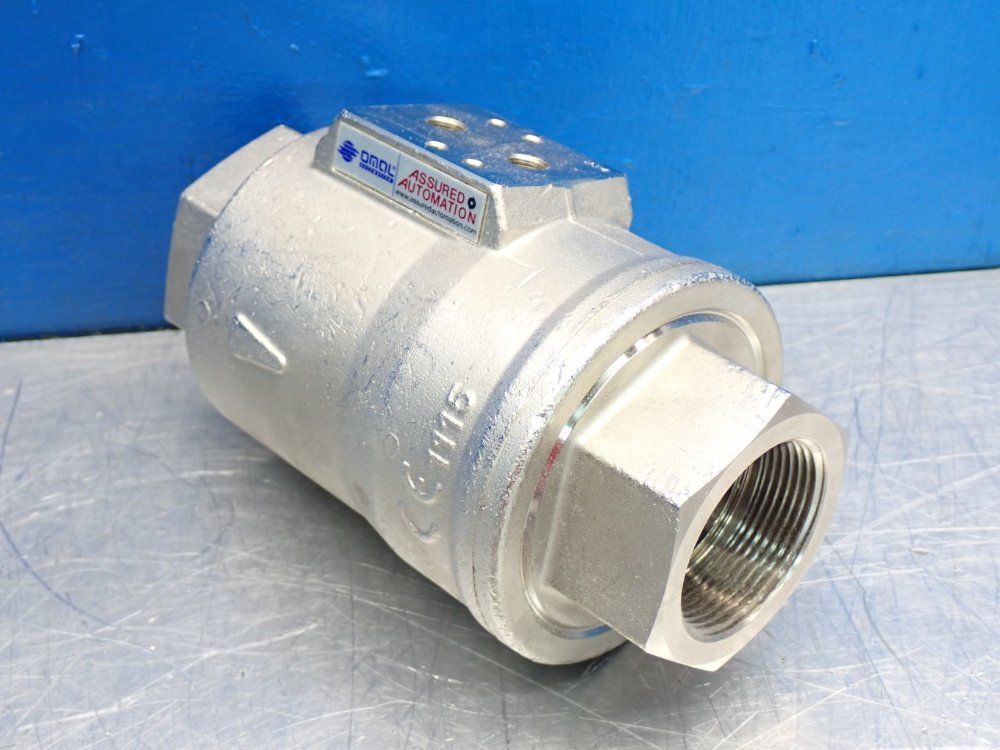 Omal 150 Degrees Celcius Pneumatic Valve 1" 1/2 Dn 40 - Vna83048