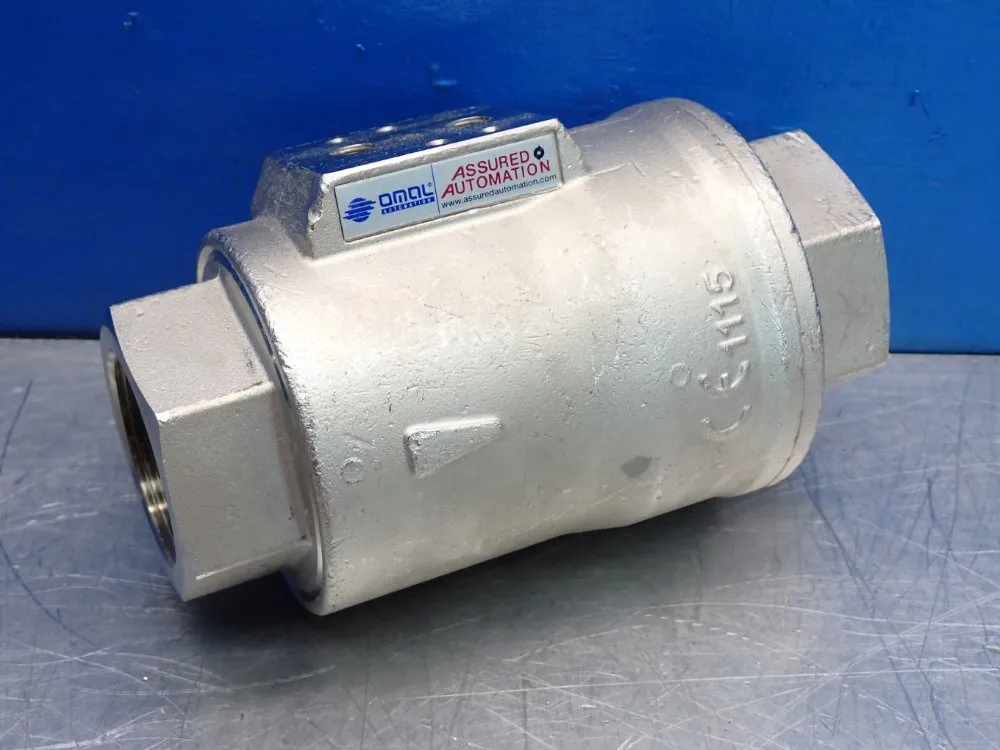 Omal 150 Degrees Celcius Pneumatic Valve 1" 1/2 Dn 40 - Vna83048