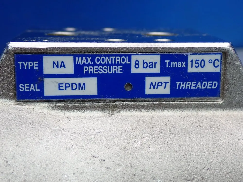 Omal 150 Degrees Celcius Pneumatic Valve 1" 1/2 Dn 40 - Vna83048