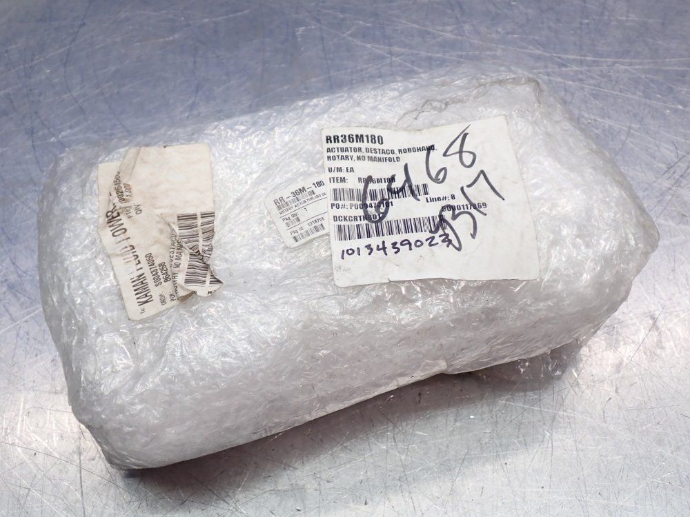 Destaco 100psi, Robohand 180° Rotary Actuator - Rr-36m-180