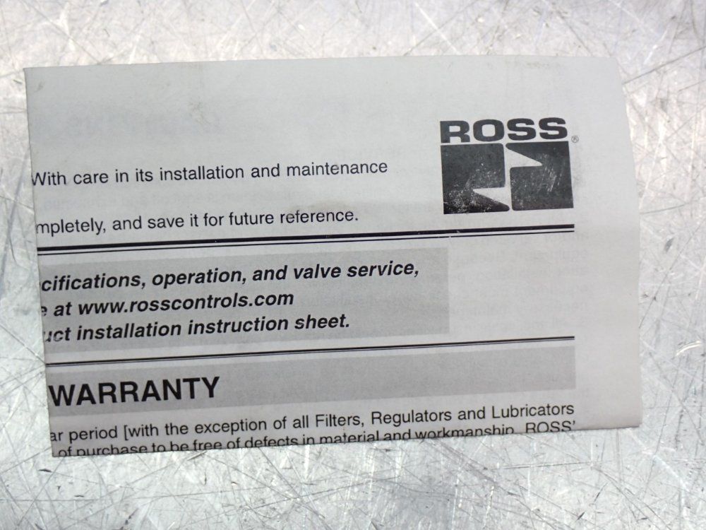 Ross Directional Control Valve - 2753a4014