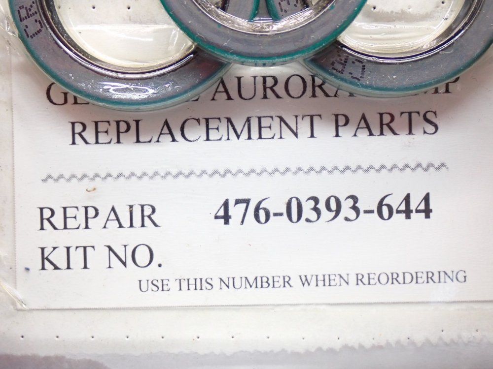 Aurora Fire Pump 480 Series Repair Kit - 476-0393-644
