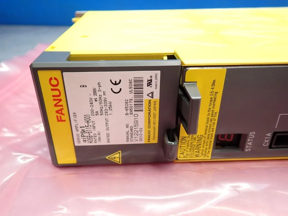 Fanuc Servo Amp Power Supply Module - A06b-6115-h001