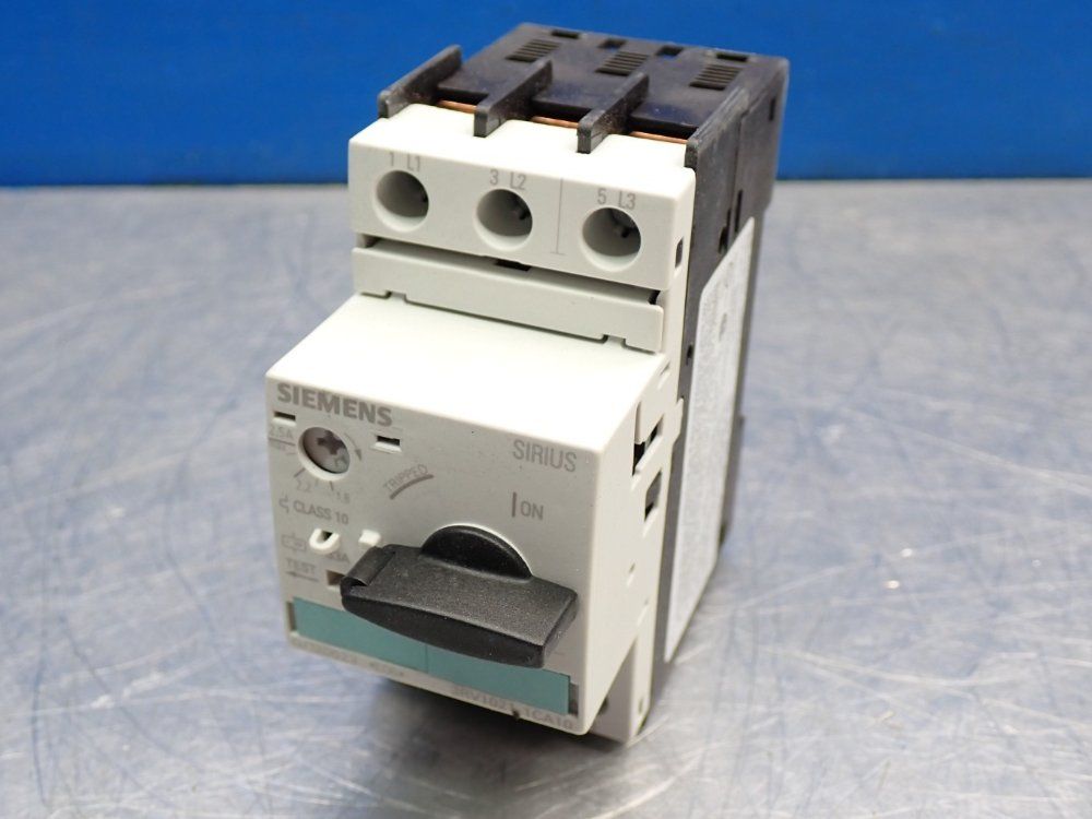 Siemens Circuit Breaker Motor Protector - 3rv1021-1ca10