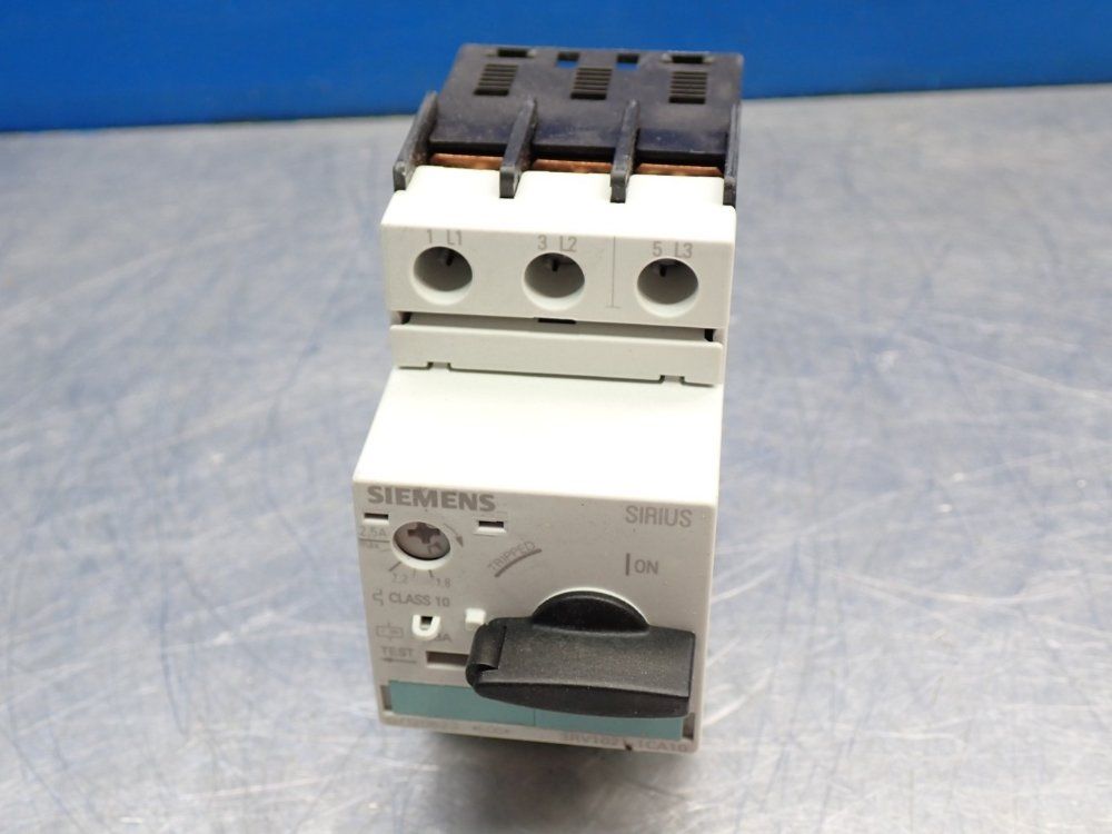 Siemens Circuit Breaker Motor Protector - 3rv1021-1ca10