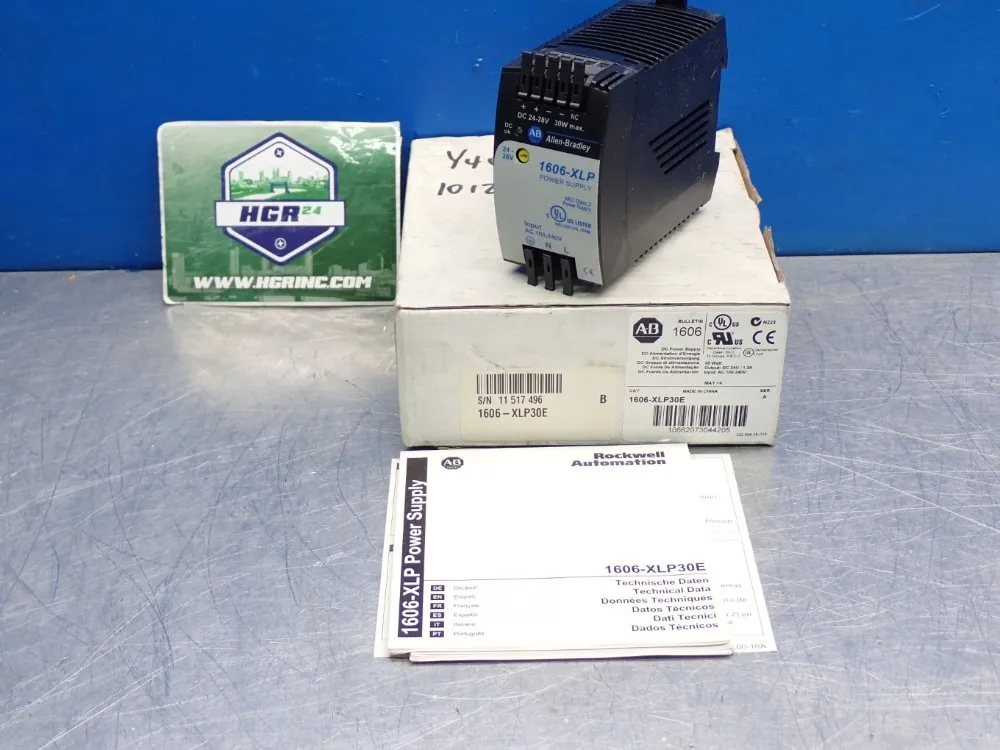 Allen Bradley Dc Power Supply - 1606-xlp30e
