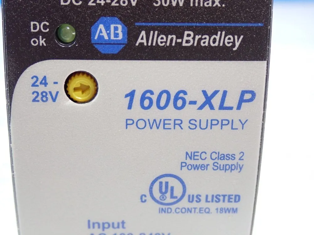 Allen Bradley Dc Power Supply - 1606-xlp30e