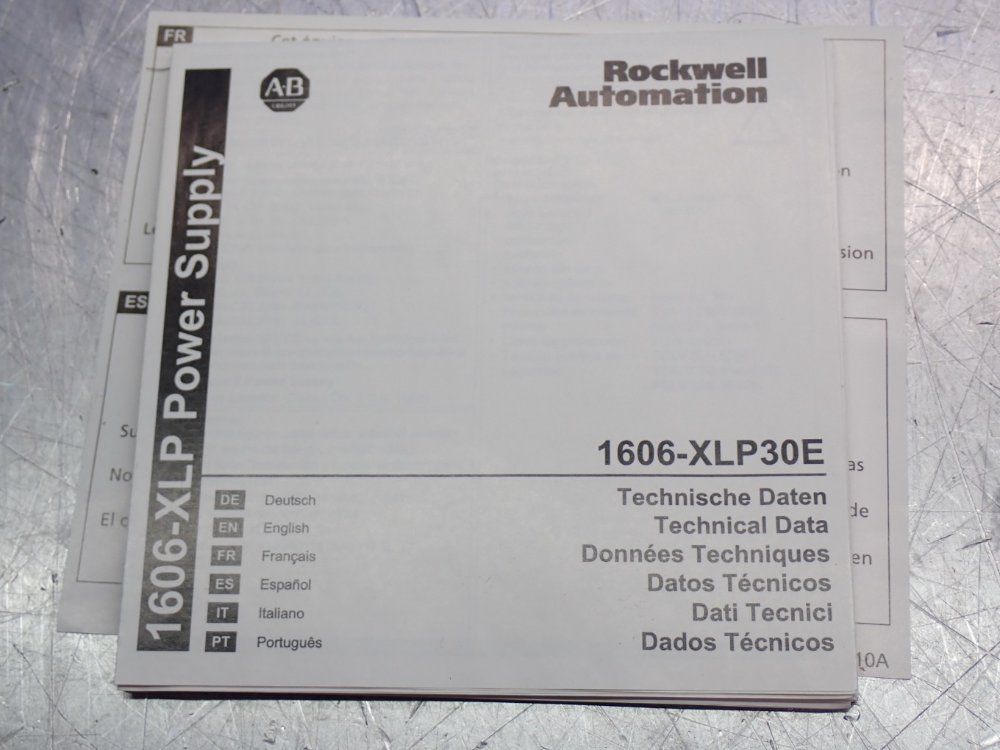 Allen Bradley Dc Power Supply - 1606-xlp30e