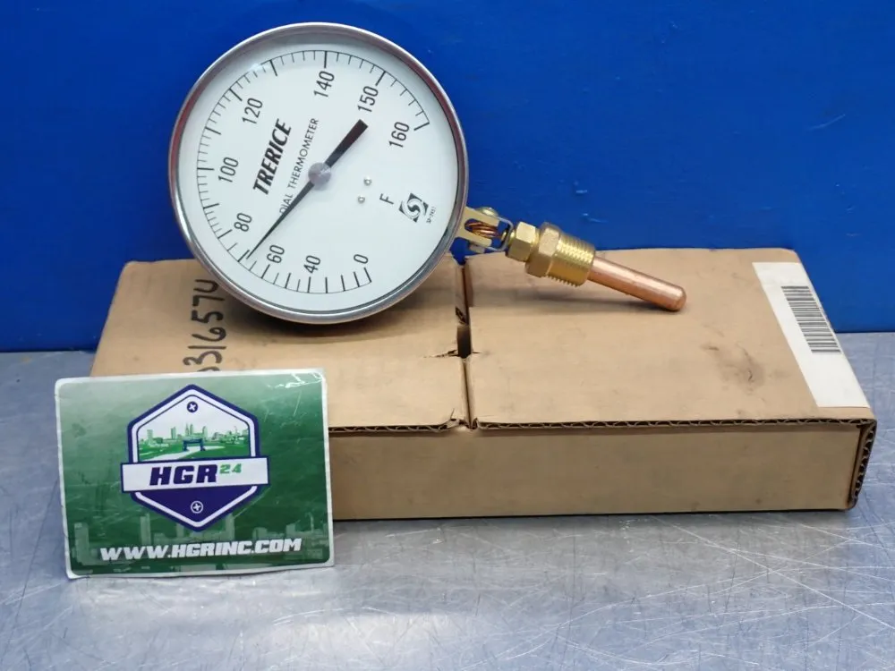 Trerice Direct Mounted Dial Thermometer