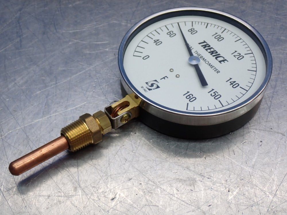 Trerice Direct Mounted Dial Thermometer