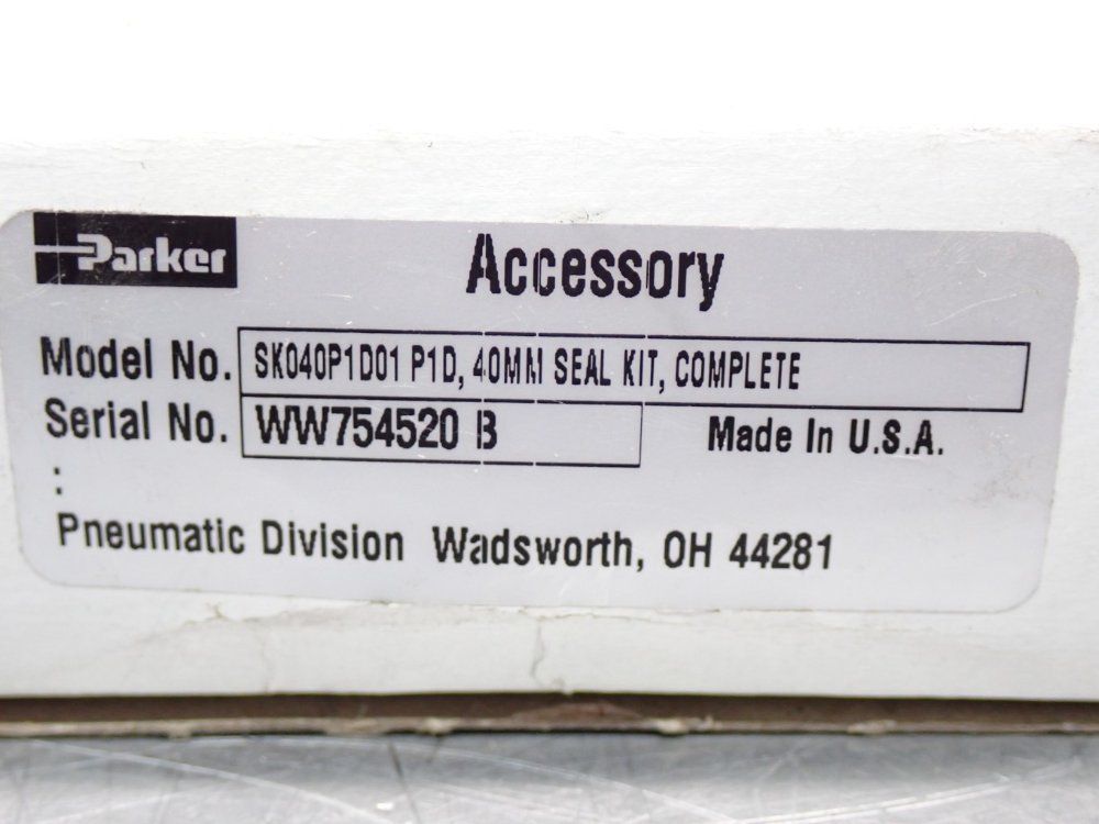 Parker P1d Series Complete 40mm Seal Kit - Sk040p1d01