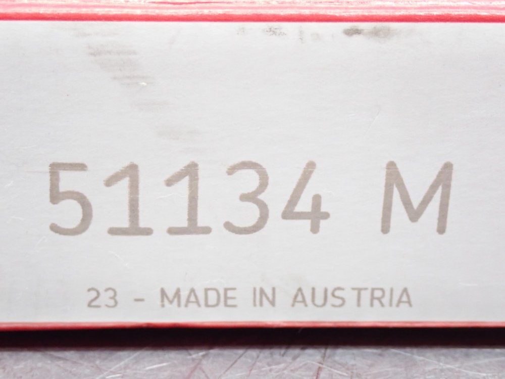 Skf Single Direction Thrust Ball Bearing - 51134m