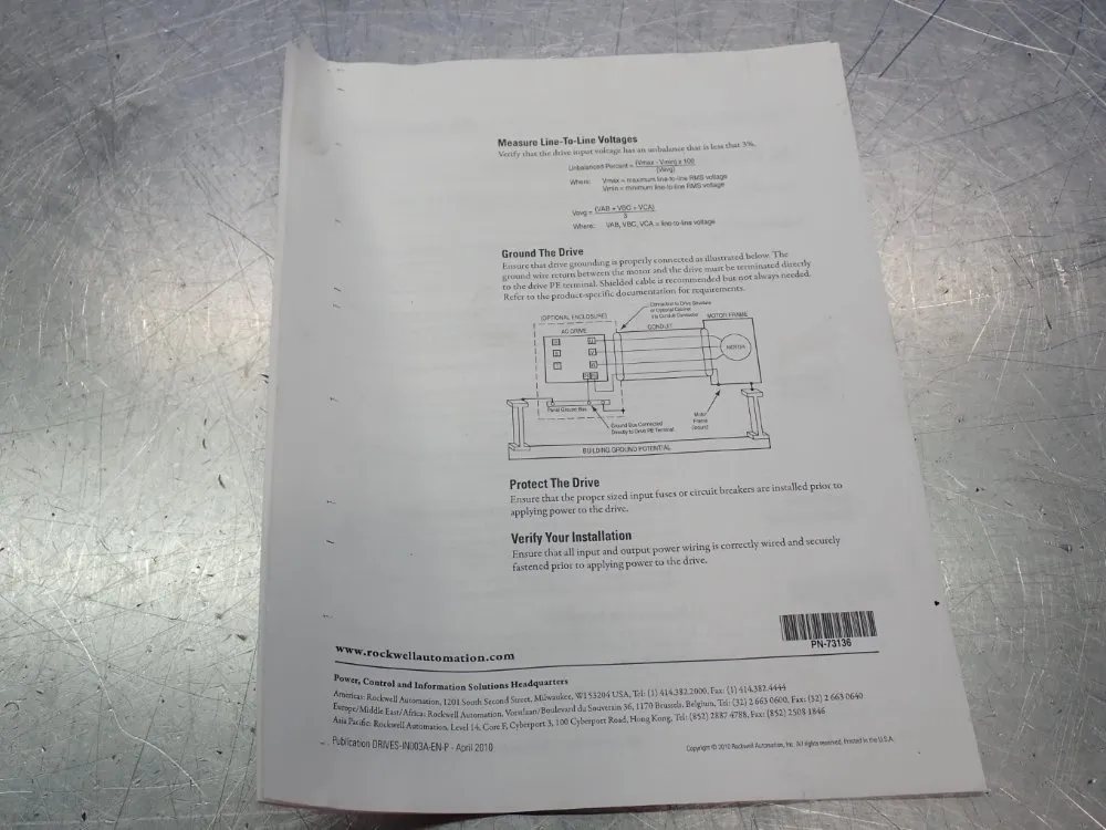 Allen Bradley Powerflex 700s Ac Drive 20d - 20dd014a3eynaebbe