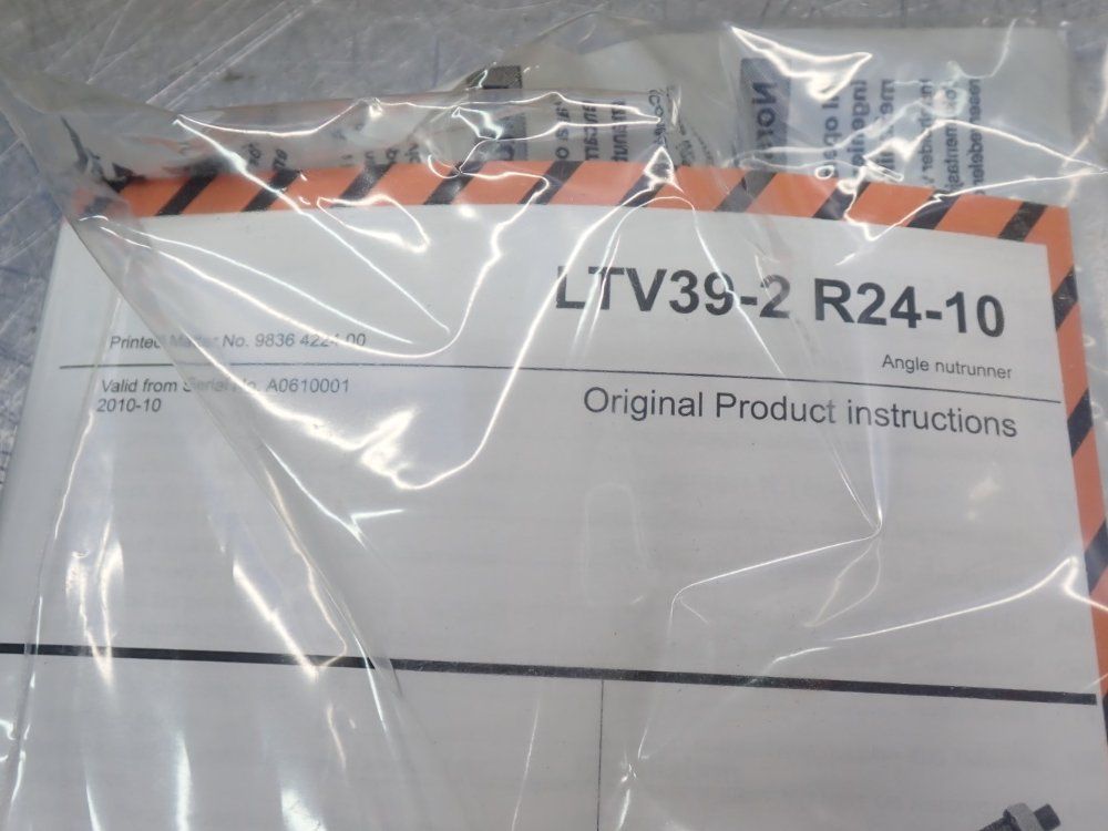 Atlas Copco 9-18ft Lb Pnuematic Ltv Series Nutrunner - Ltv39-2r24-10