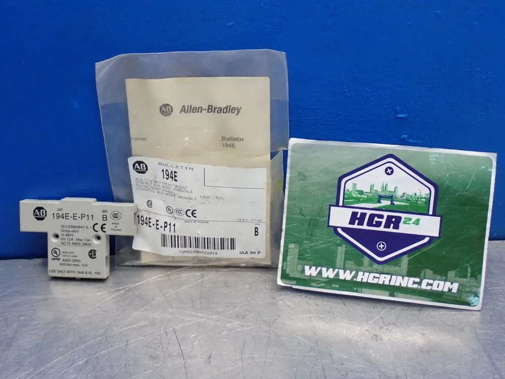 Allen Bradley Auxiliary Contact - 194e-e-p11