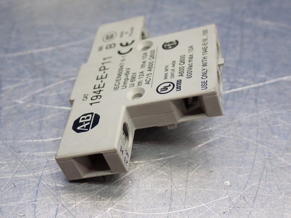 Allen Bradley Auxiliary Contact - 194e-e-p11