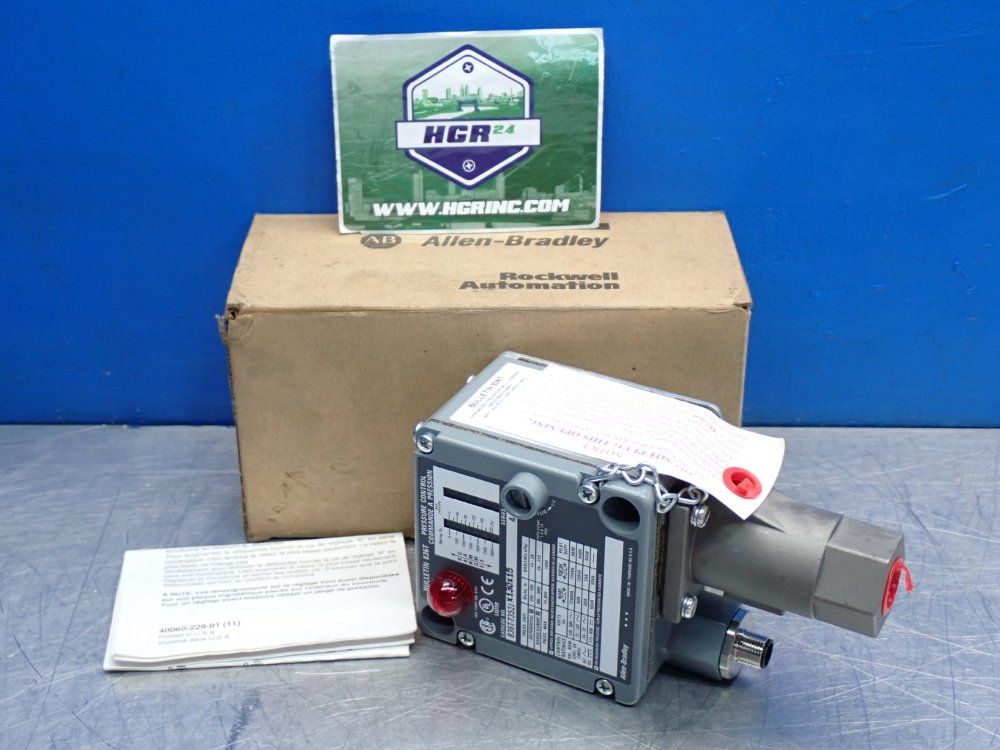 Allen Bradley Pressure Control Switch - 836t-t352jx130x15